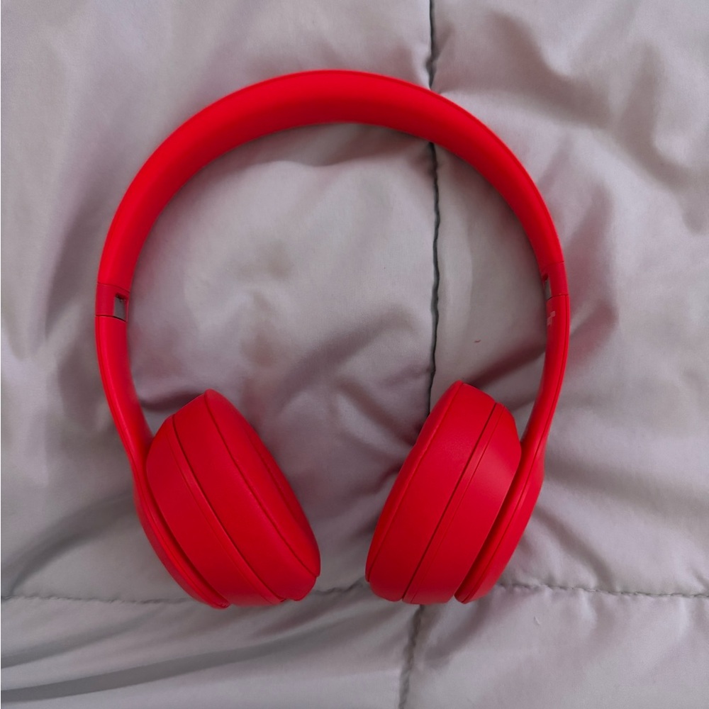 Beats by Dre Vibrant Red Over-Ear Headphones